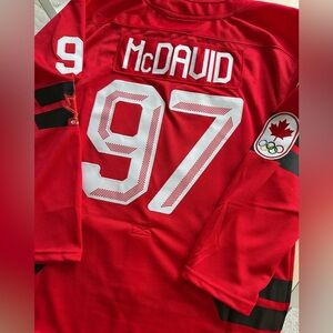 #97 Hockey Olympics Team Canada 2026 McDavid Jersey